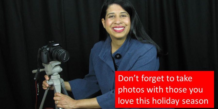 Don’t forget to take photos with those you love this holiday season
